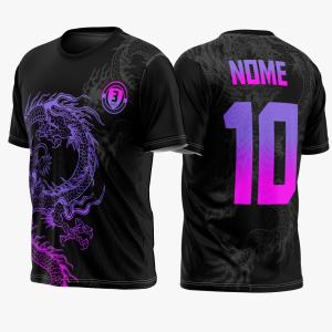 CAMISETA DRY-FIT PREMIUM MASCULINA DRY-FIT PREMIUM PERSONALIZADA MASCULINO 4X0 COR ULTRA-HD EPSON 100% POLIÉSTER IMPRESSÃO TOTAL TINTA ORIGINAL EPSON