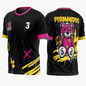 CAMISETA HELANCA PLUS MASCULINA DRY-FIT PREMIUM PERSONALIZADA MASCULINO 4X0 COR ULTRA-HD EPSON 100% POLIÉSTER IMPRESSÃO TOTAL TINTA ORIGINAL EPSON