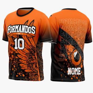 CAMISETA TÉRMICA EXCLUSIVE FEMININA INFANTIL THERMO DRY EXCLUSIVE PERSONALIZADA MASCULINO 4X0 COR ULTRA-HD EPSON 92,7% POLIÉSTER E 7,5% ELASTANO IMPRESSÃO TOTAL TINTA ORIGINAL EPSON
