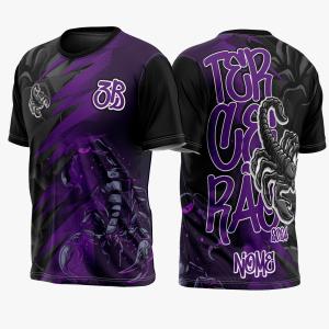 CAMISETA TÉRMICA EXCLUSIVE MASCULINA THERMO DRY EXCLUSIVE PERSONALIZADA MASCULINO 4X0 COR ULTRA-HD EPSON 92,7% POLIÉSTER E 7,5% ELASTANO IMPRESSÃO TOTAL TINTA ORIGINAL EPSON