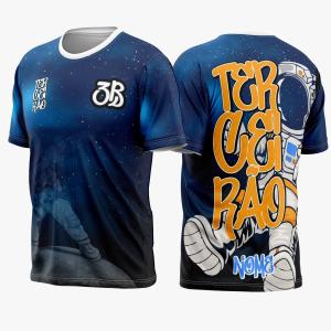 CAMISETA UV50+ MASCULINA MALHA ACTIVE PROTEÇÃO SOLAR UV50+ PERSONALIZADA MASCULINO 4X0 COR ULTRA-HD EPSON 92,7% POLIÉSTER E 7,5% ELASTANO IMPRESSÃO TOTAL TINTA ORIGINAL EPSON