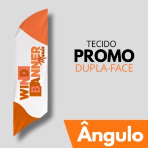 TECIDO PROMOCIONAL ÂNGULO Tecido 100% Poliéster 1.95M X 0.65M Dupla-Face | Impressão Sublimática Costura Externa Interlock Linha branca 